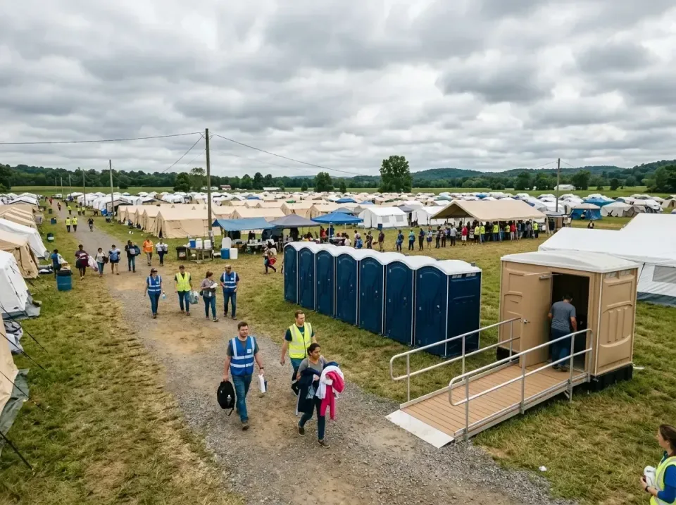 disaster-relief-camp-restrooms-010 — frequently asked questions, Dumpster & Portable Bathrooms Rental in North Richland Hill…